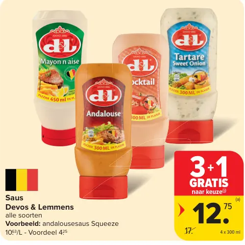Promotie: Saus