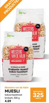 Aanbieding: MUESLI kokos-hazelnoot
