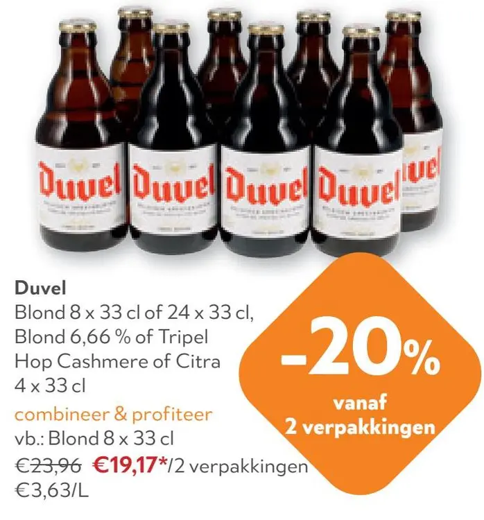 Aanbieding: Duvel