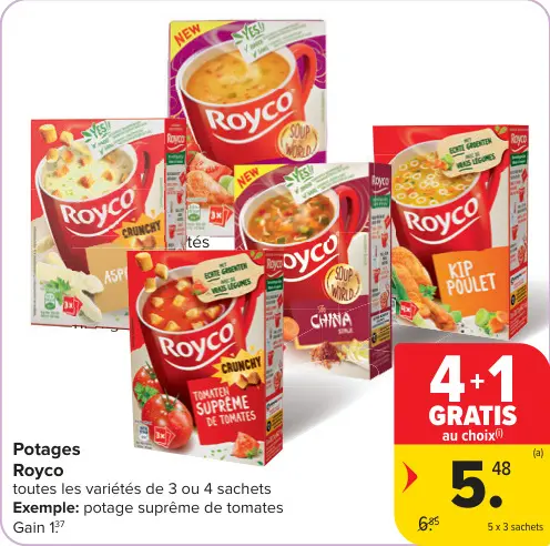 Offre: Potages