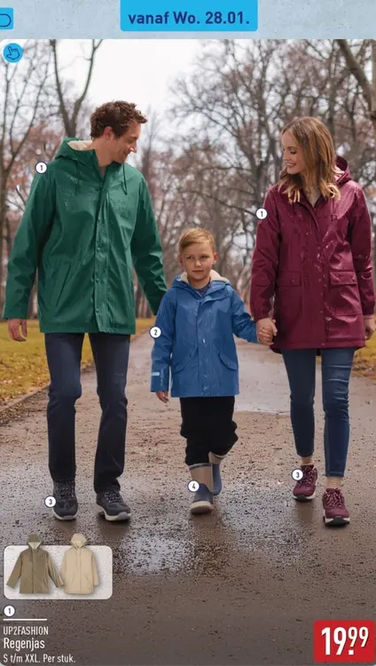 Aanbieding: Regenjas