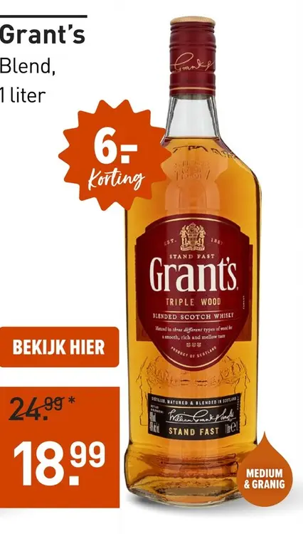 Aanbieding: Grant's