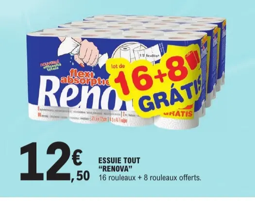 Offre: Essuie tout