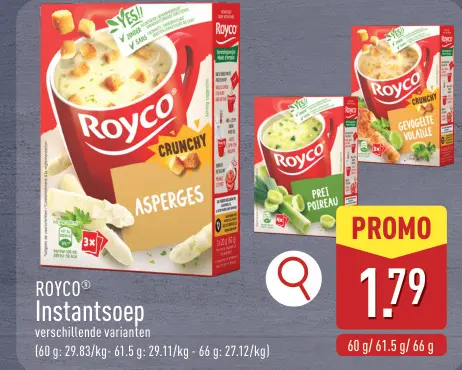 Promotie: Instantsoep