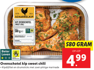 Aanbieding: Ovenschotel kip sweet chili