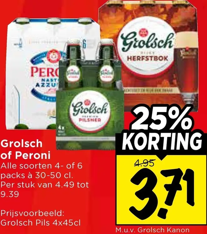 Aanbieding: Bier