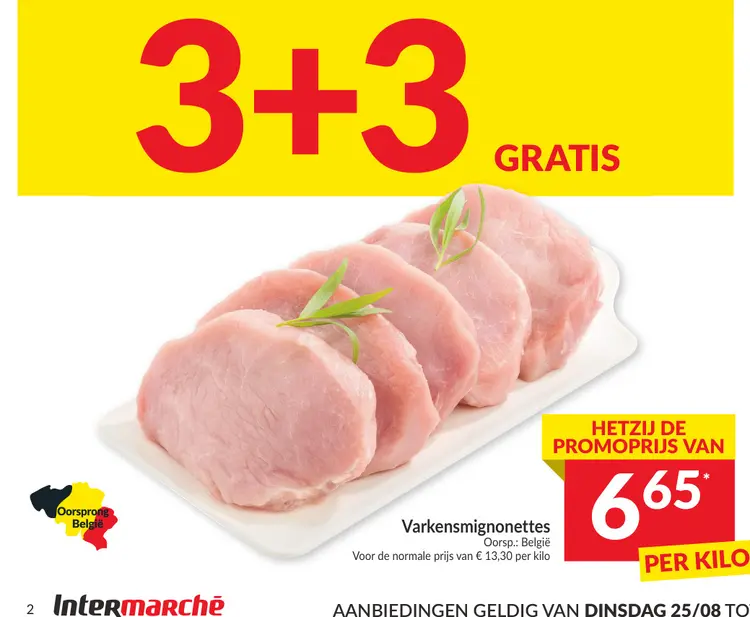 Promotie: Varkensmignonettes