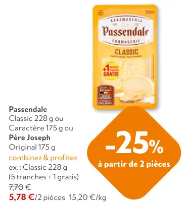 Offre: Passendale Classic ou Caractère, Père Joseph 