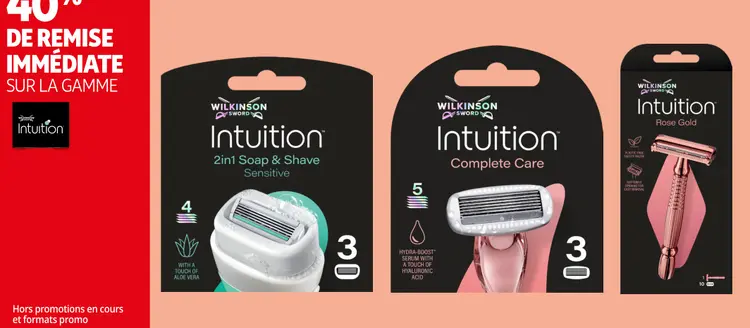 Offre: Intuition 2in1 Soap & Shave Sensitive, Intuit