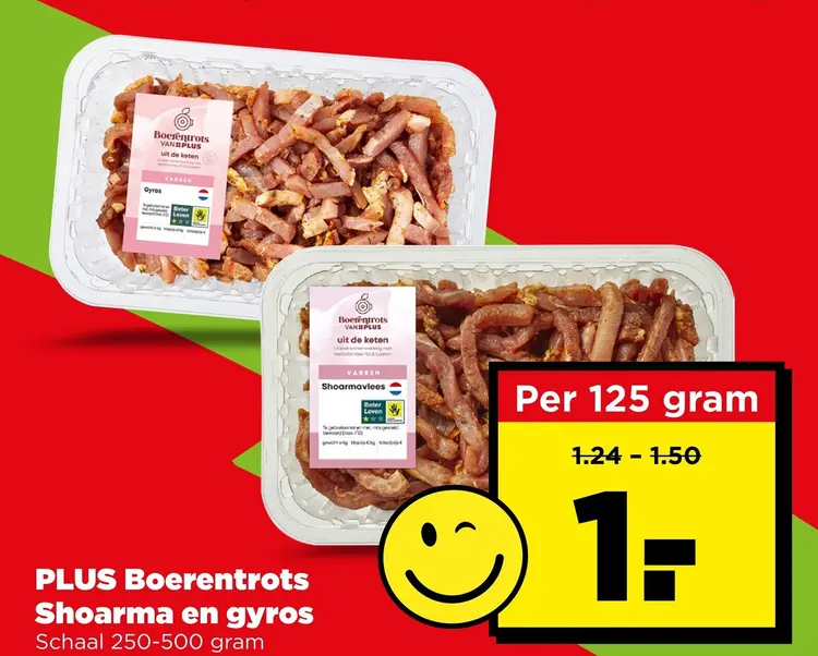 Aanbieding: Boerentrots Shoarma en gyros