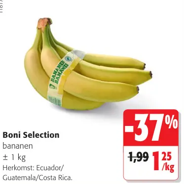 Promotie: bananen
