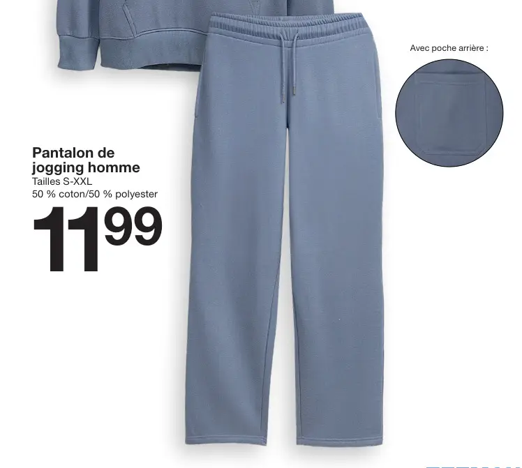 Offre: Pantalon de jogging homme