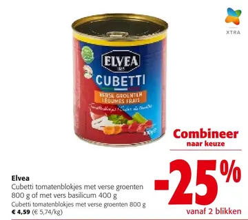 Aanbieding: Elvea Cubetti tomatenblokjes