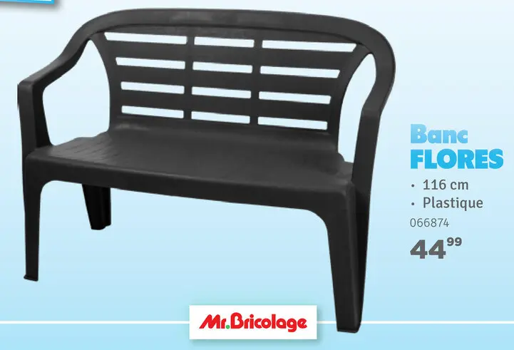 Offre: Banc FLORES