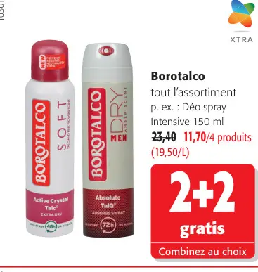Offre: Déo spray Intensive 150 ml