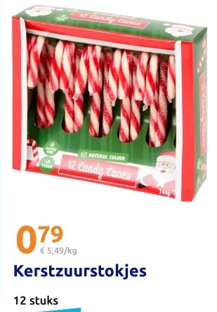 Aanbieding: Kerstzuurstokjes