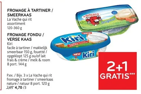 Offre: Fromage à tartiner / smeerkaas