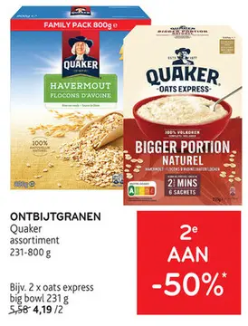 Aanbieding: Ontbijtgranen