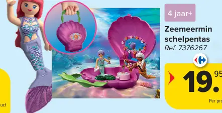 Promotie: Zeemeermin schelpentas