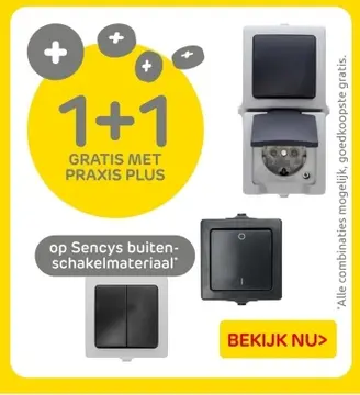 Aanbieding: Sencys buiten-schakelmateriaal