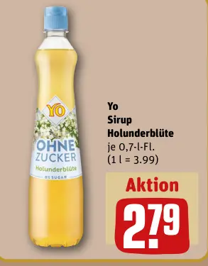 Aanbieding: Sirup Holunderblüte