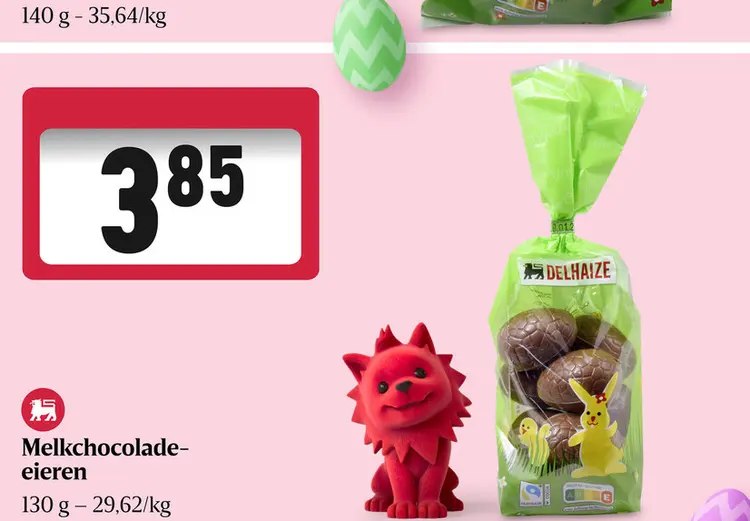 Promotie: Melkchocolade-eieren