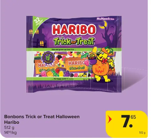 Offre: Bonbons Trick or Treat Halloween