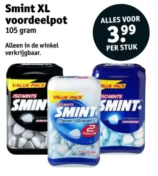 Aanbieding: Smint XL voordeelpot
