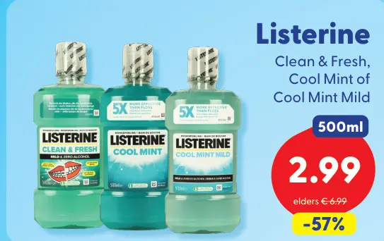 Aanbieding: Listerine