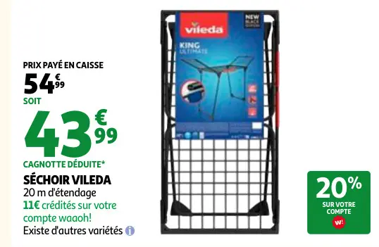Offre: Séchoir Vileda