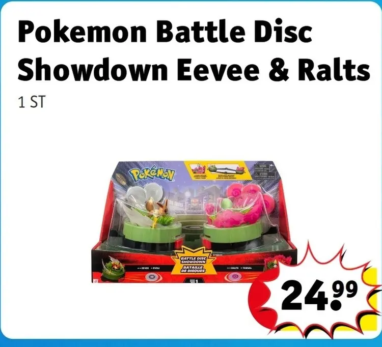 Offre: Pokemon Battle Disc Showdown Eevee & Ralts