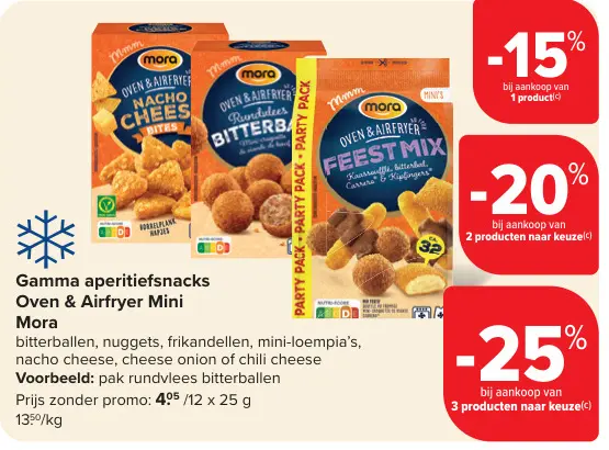 Promotie: Gamma aperitiefsnacks Oven & Airfryer Mini