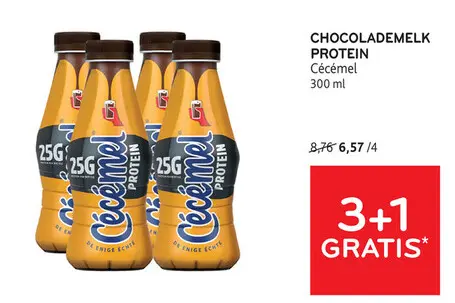 Promotie: Chocolademelk protein
