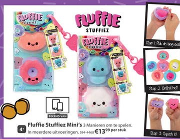 Aanbieding: Fluffie Stuffiez Mini's