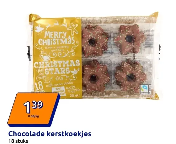 Promotie: Chocolade kerstkoekjes