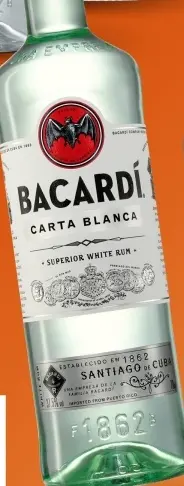 Aanbieding: Bacardi carta blanca