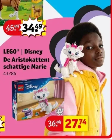 Aanbieding: Lego Disney De Aristokatten: schattige Marie