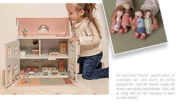 Aanbieding: Little Dutch houten speelhuisjes en speelsets