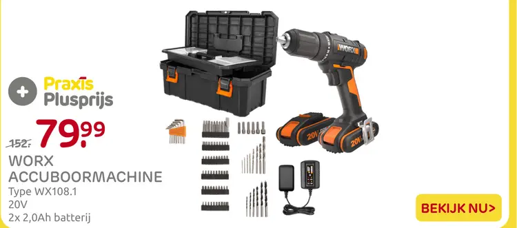 Aanbieding: Accuboormachine
