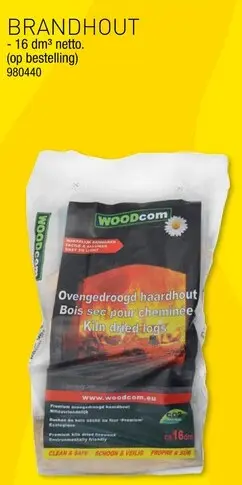Promotie: WOODcom Brandhout