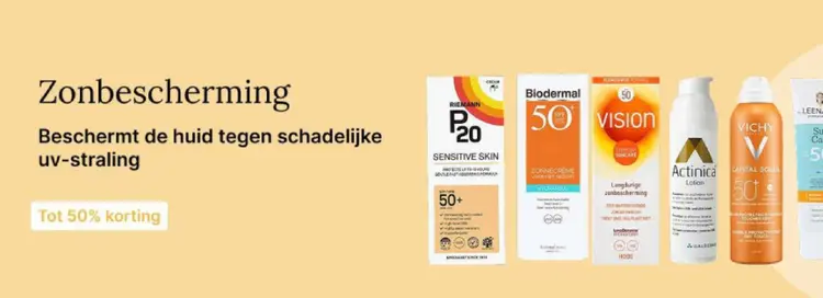 Aanbieding: Zonbescherming
