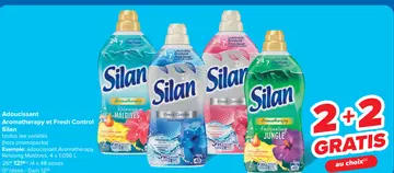 Offre: Adoucissant Aromatherapy et Fresh Control Silan