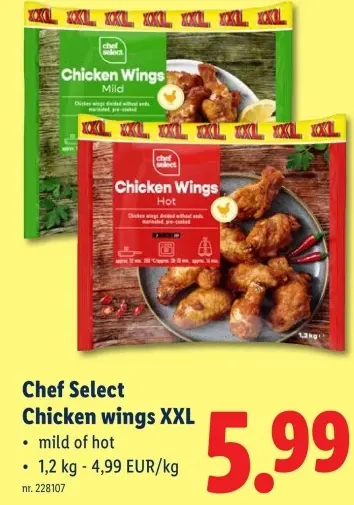 Promotie: Chicken wings XXL