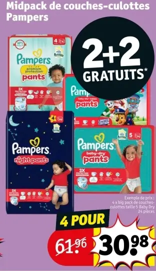 Offre: Midpack de couches-culottes