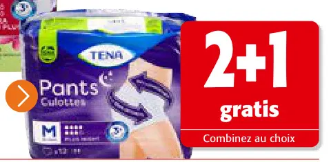 Offre: Tena tous les Single Packs
