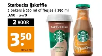 Aanbieding: Starbucks ijskoffie