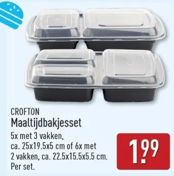 Aanbieding: Maaltijdbakjesset