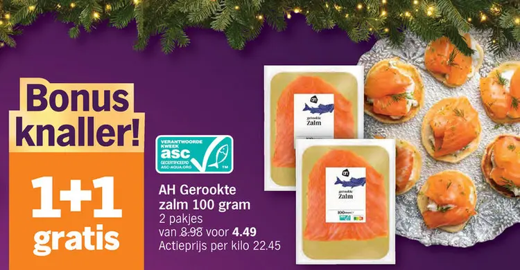 Promotie: Gerookte zalm