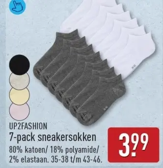 Aanbieding: sneakersokken
