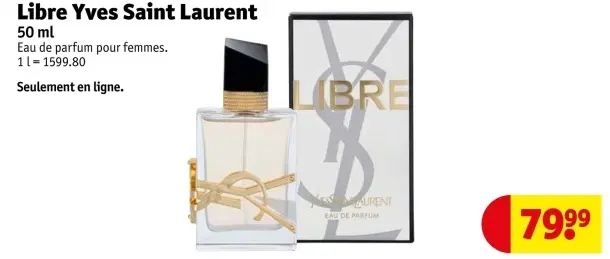 Offre: Libre Yves Saint Laurent